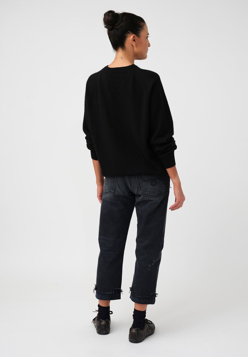 Frenckenberger Cashmere Boyfriend V-Neck Sweater