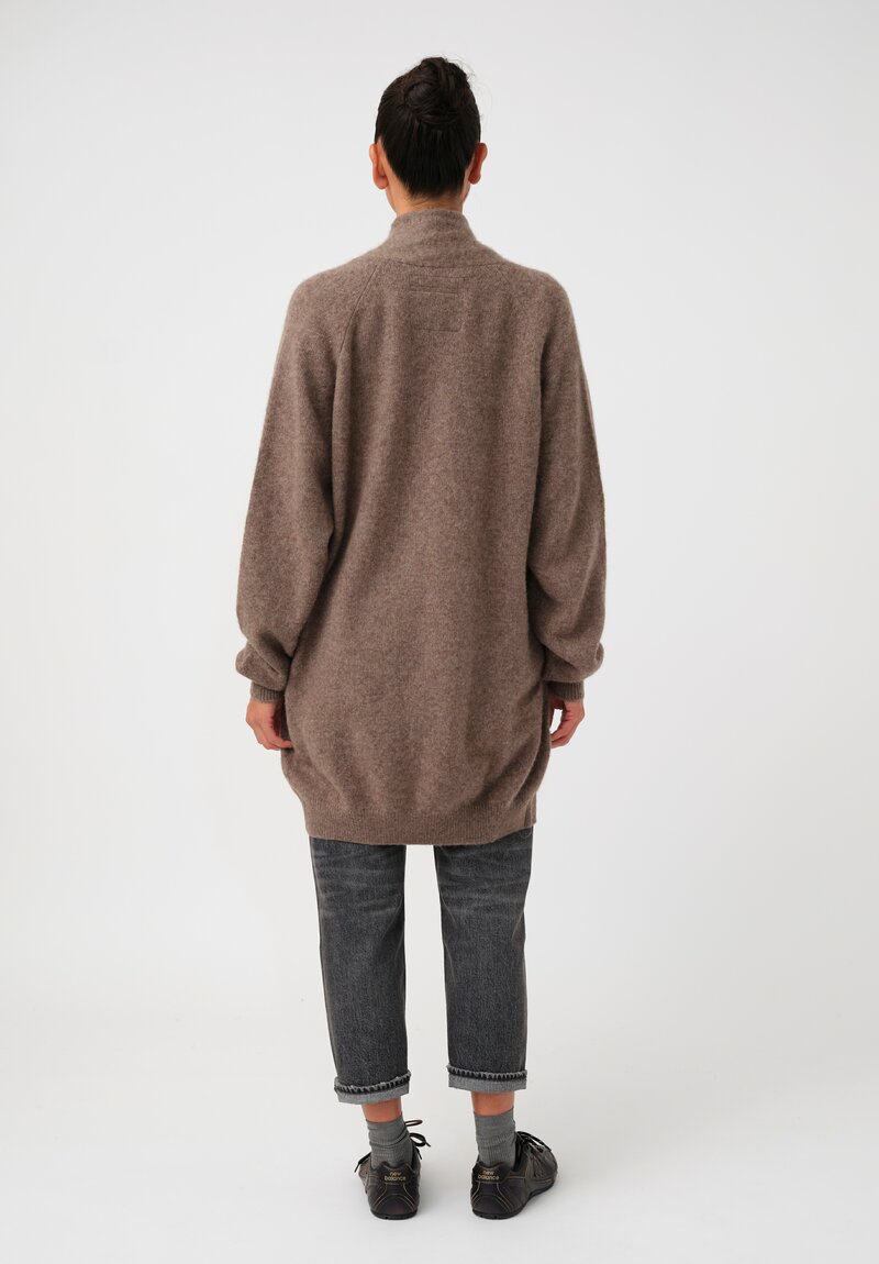 Frenckenberger Cashmere Silk Medium Length Cardigan