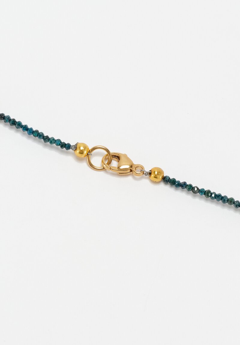 Greig Porter 18k and Diamond Bead Necklace