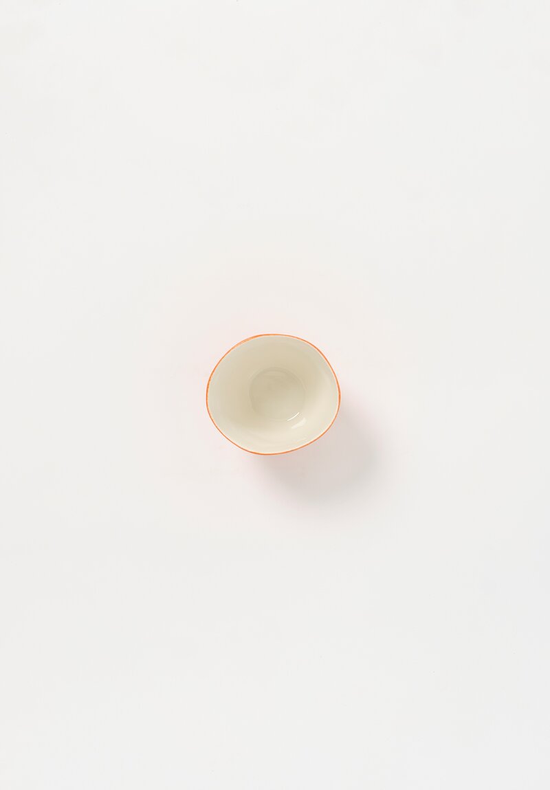 Stamperia Bertozzi Handmade Porcelain Solid Cup Bianca White