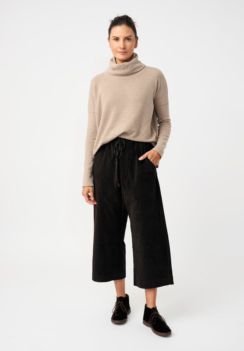 Album di Famiglia Turtleneck Sweatshirt in Oatmeal Brown