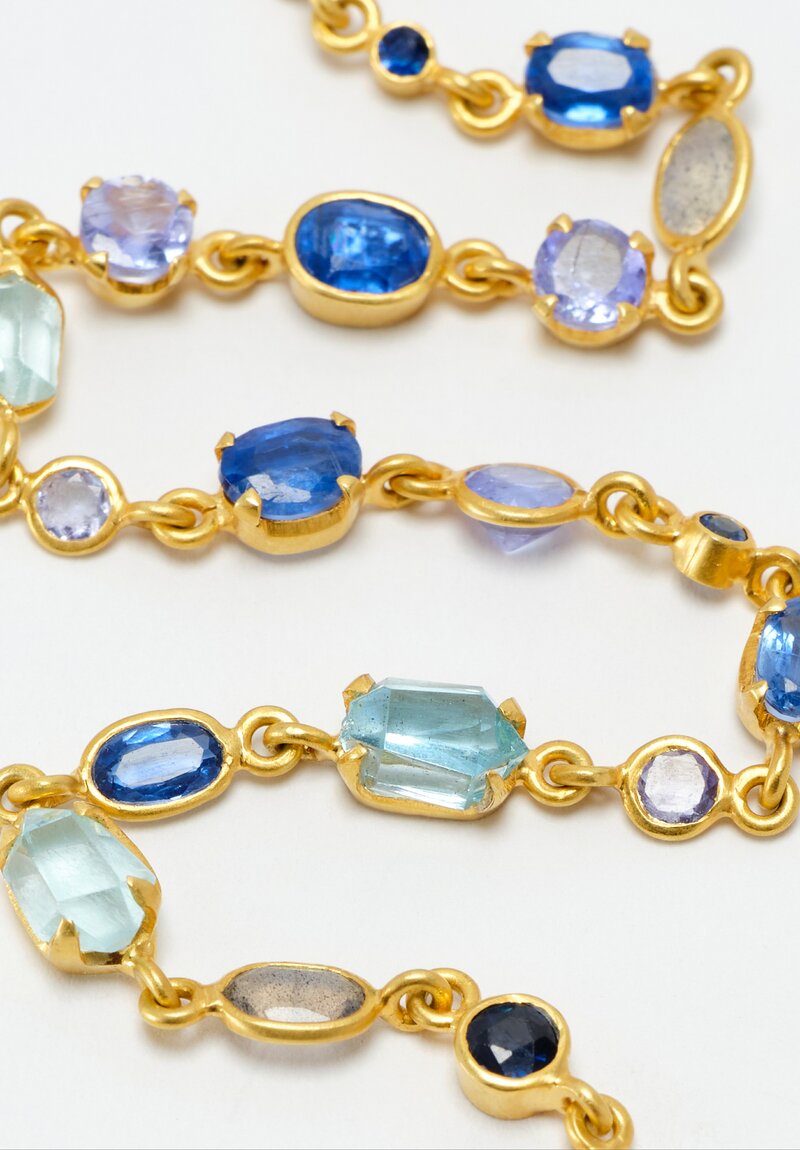 Pippa Small 18k Indigo Full Stone Bracelet 5.95 cts