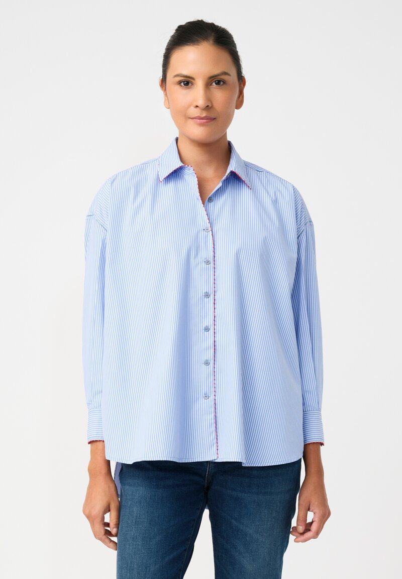 Péro Cotton Striped Button-Down