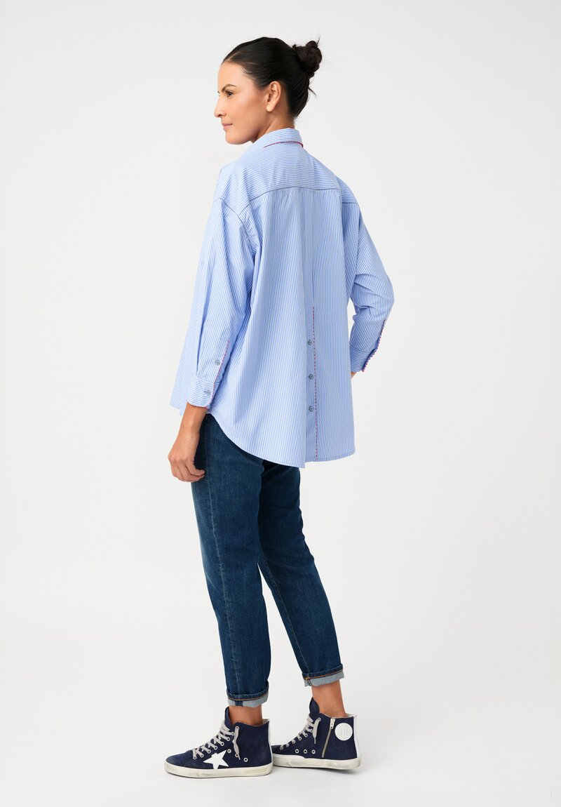 Péro Cotton Striped Button-Down