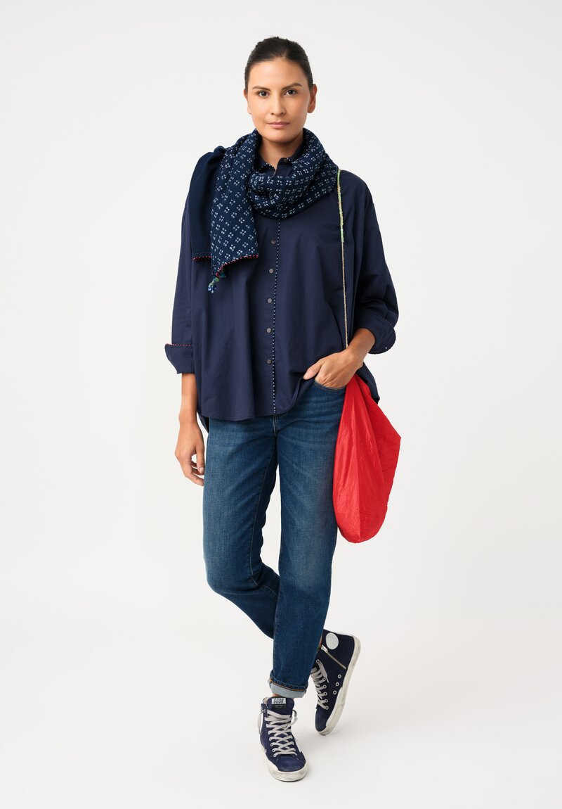 Péro Pashmina Floral Scarf with Tassles