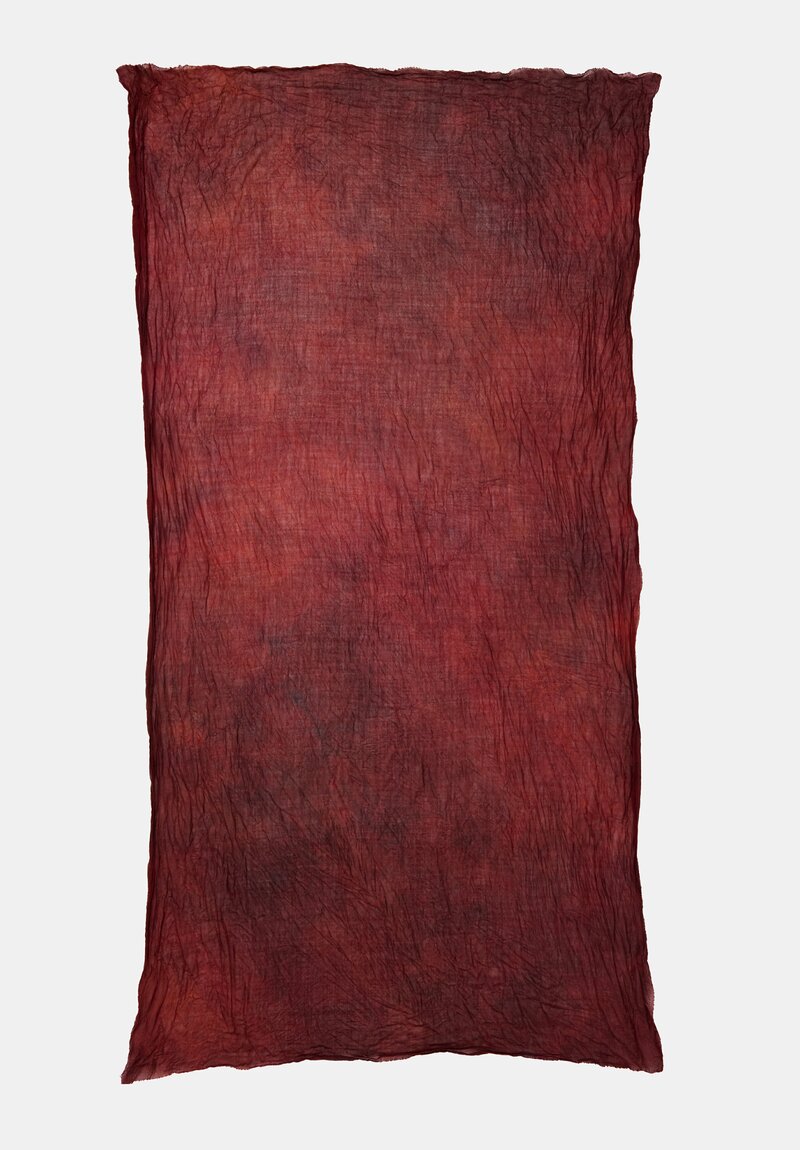 Biek Verstappen Scarf Dark Cherry Red