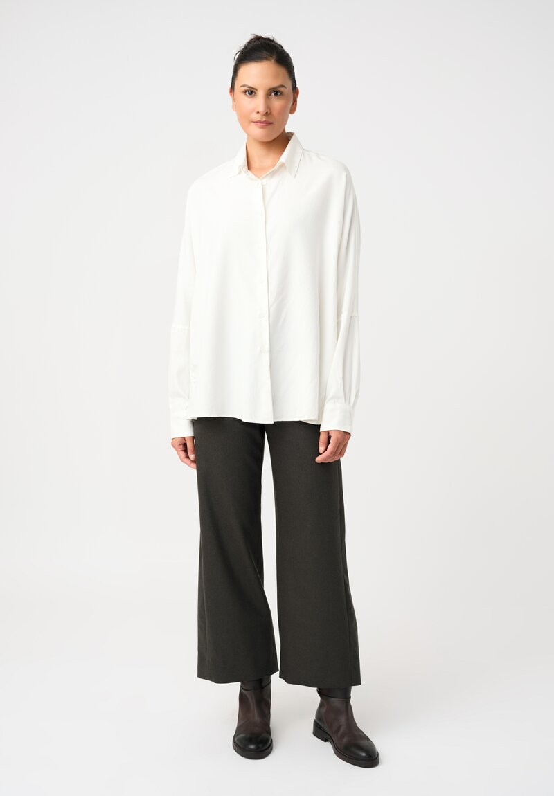 'S Max Mara Floria Drawstring Pants in Muted Army Green