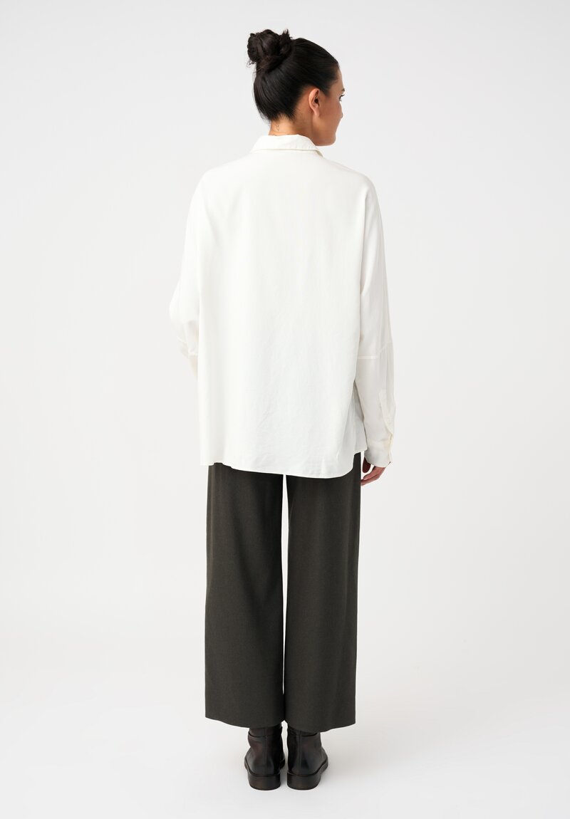 'S Max Mara Floria Drawstring Pants in Muted Army Green