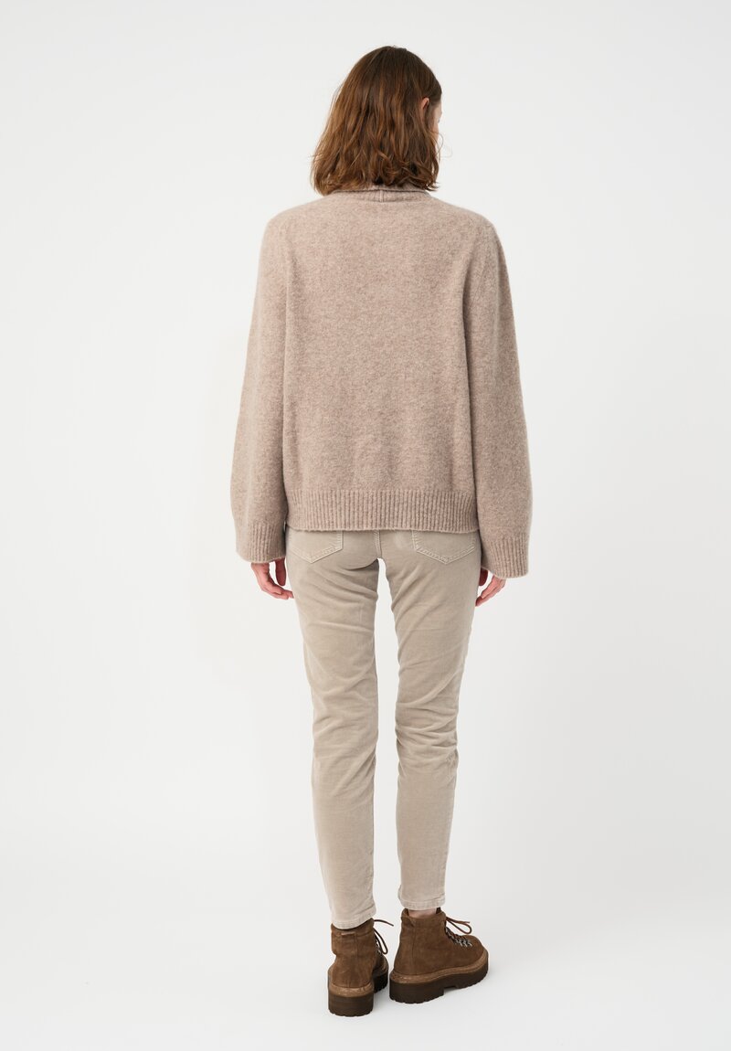 Boboutic Cashmere & Silk Turtleneck Sweater