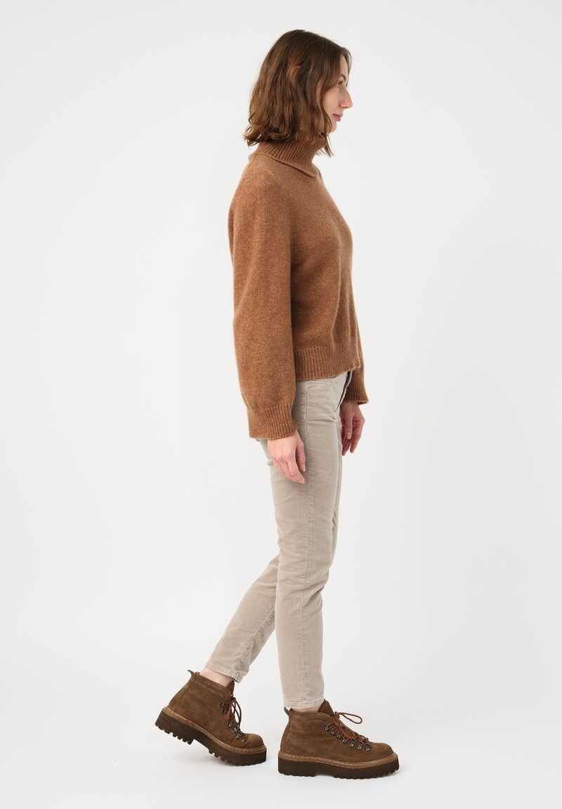 Boboutic Cashmere & Silk Turtleneck Sweater