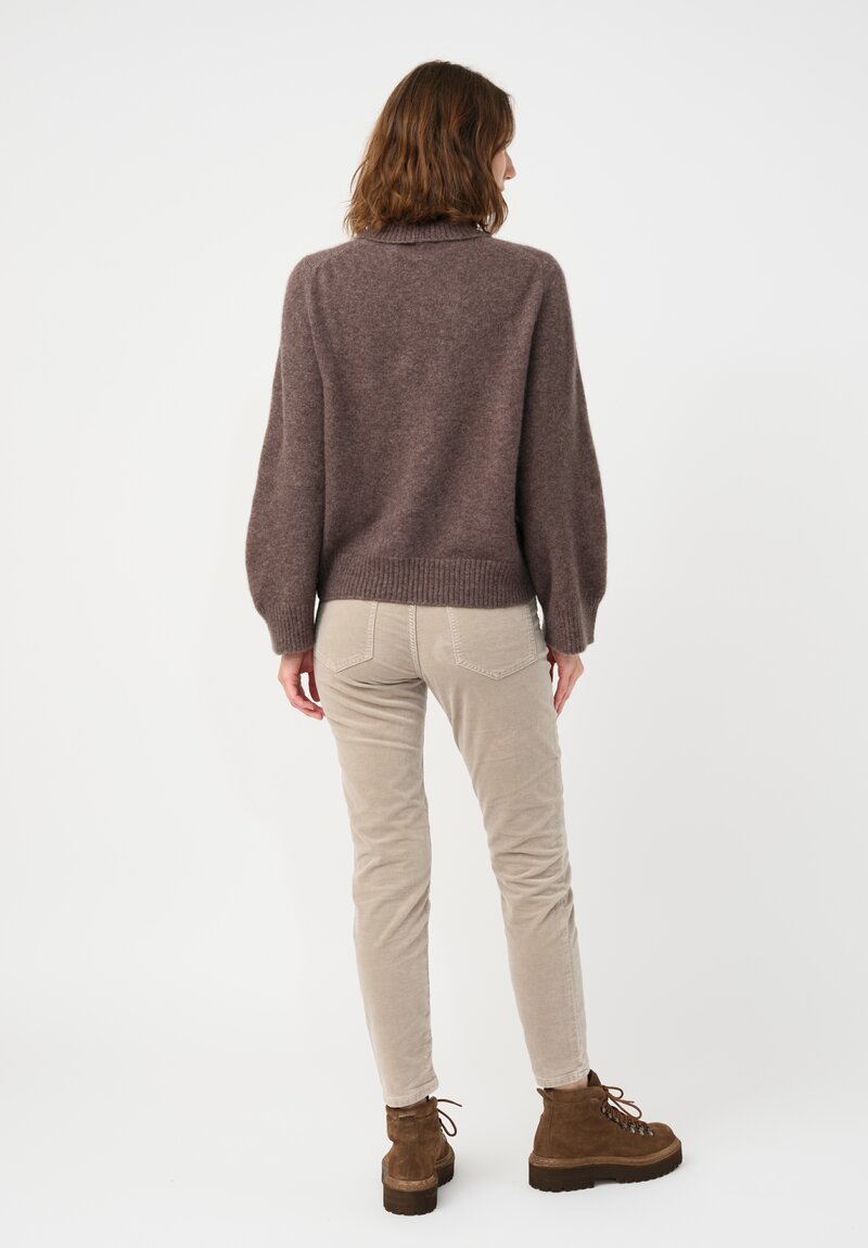 Boboutic Cashmere & Silk Turtleneck Sweater