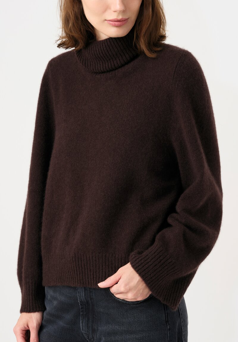 Boboutic Cashmere & Silk Turtleneck Sweater