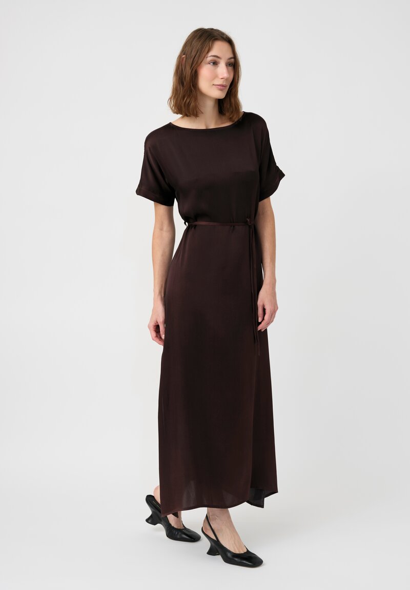 Avant Toi Silk Barchetta Dress
