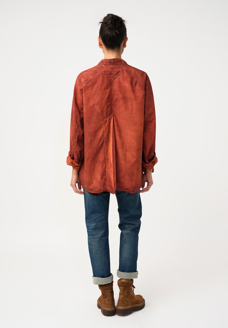 Rundholz DIP Cotton Raglan Sleeve Button Down Shirt