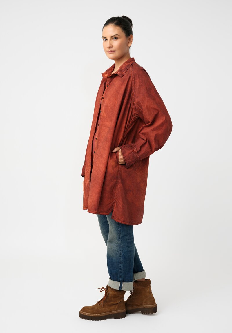 Rundholz DIP Cotton Poplin Flared Tunic Top