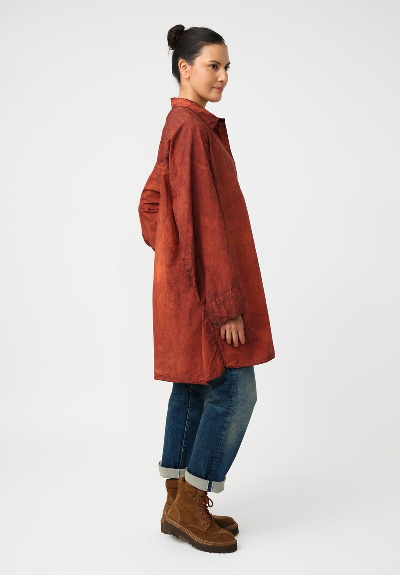 Rundholz DIP Cotton Poplin Flared Tunic Top