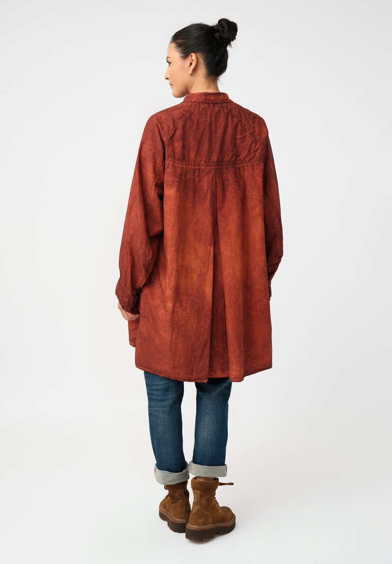 Rundholz DIP Cotton Poplin Flared Tunic Top