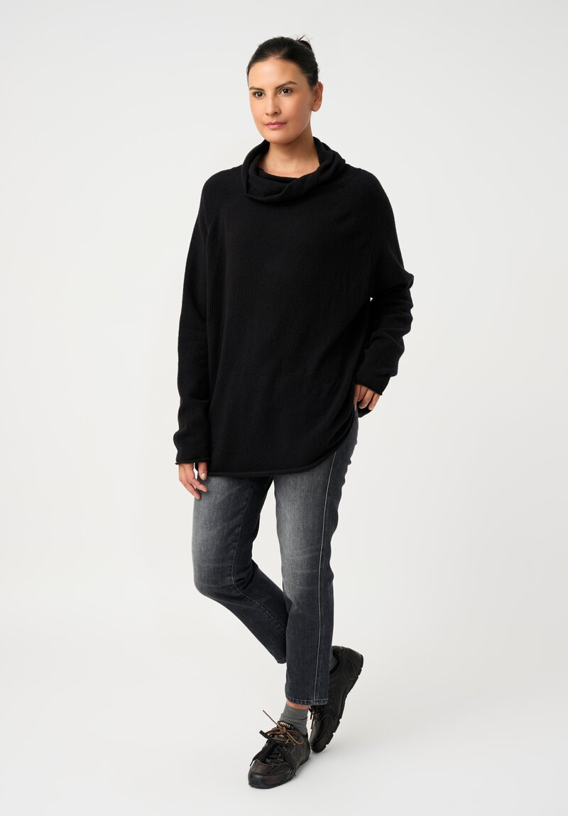 Rundholz Black Label Cotton Blend Turtleneck Pullover