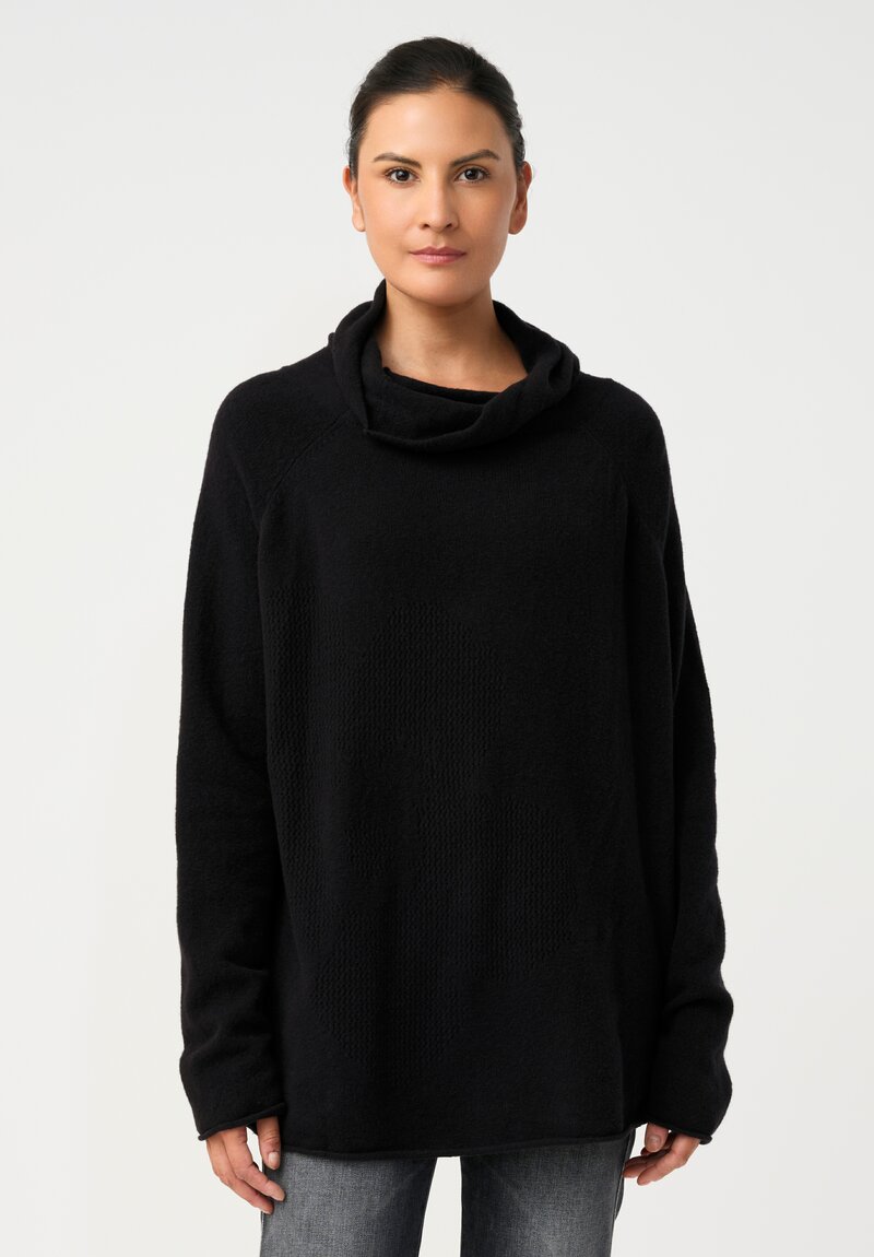 Rundholz Black Label Cotton Blend Turtleneck Pullover