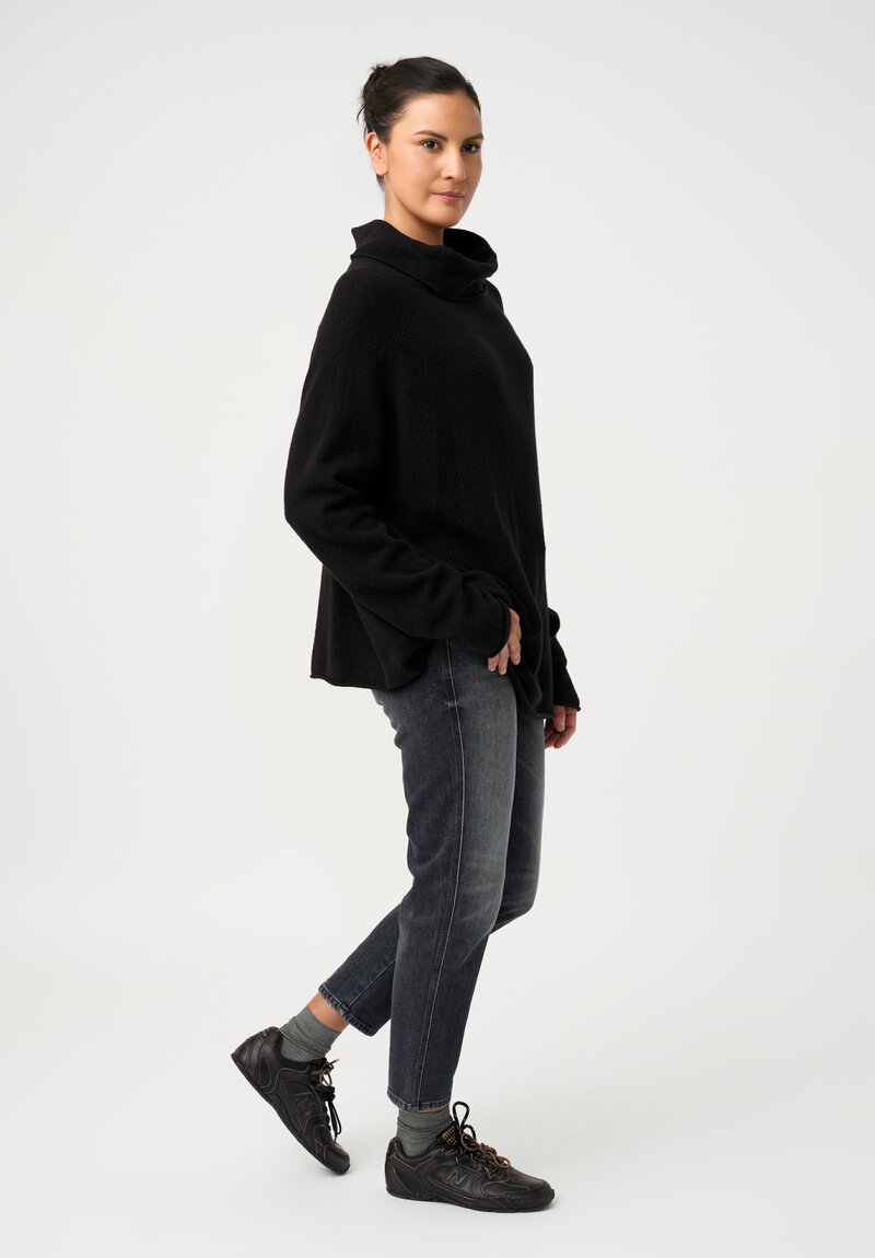 Rundholz Black Label Cotton Blend Turtleneck Pullover