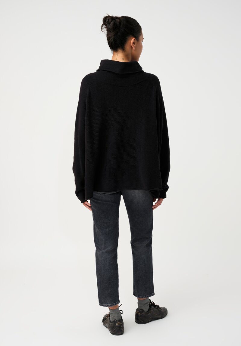 Rundholz Black Label Cotton Blend Turtleneck Pullover