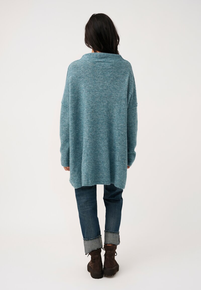 Rundholz DIP Knit Alpaca Blend Cowl Neck Sweater