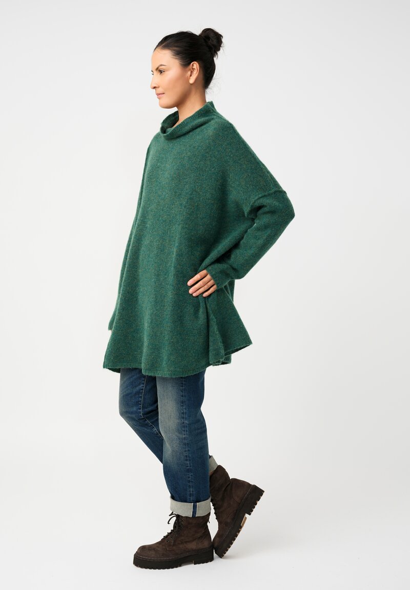 Rundholz DIP Knit Alpaca Blend Cowl Neck Sweater