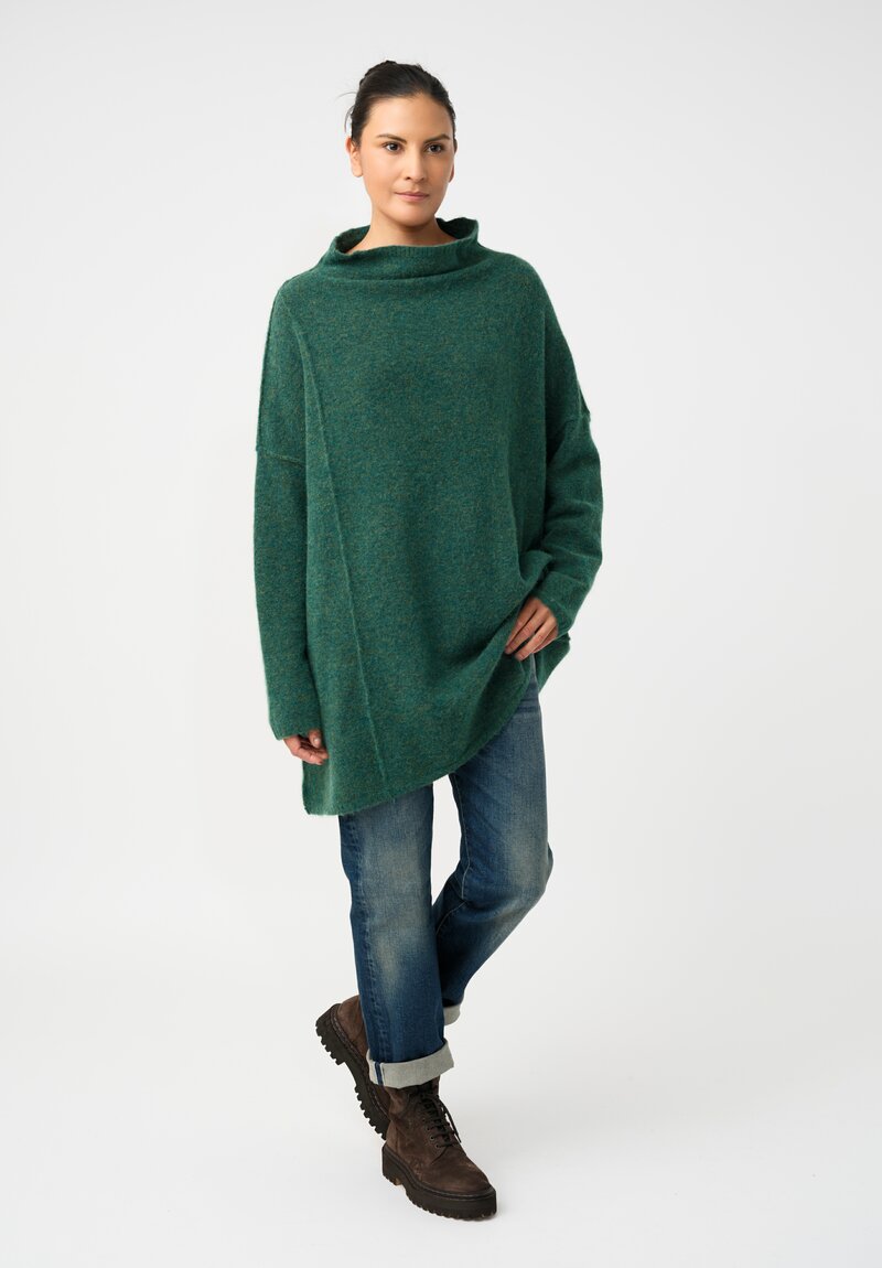 Rundholz DIP Knit Alpaca Blend Cowl Neck Sweater