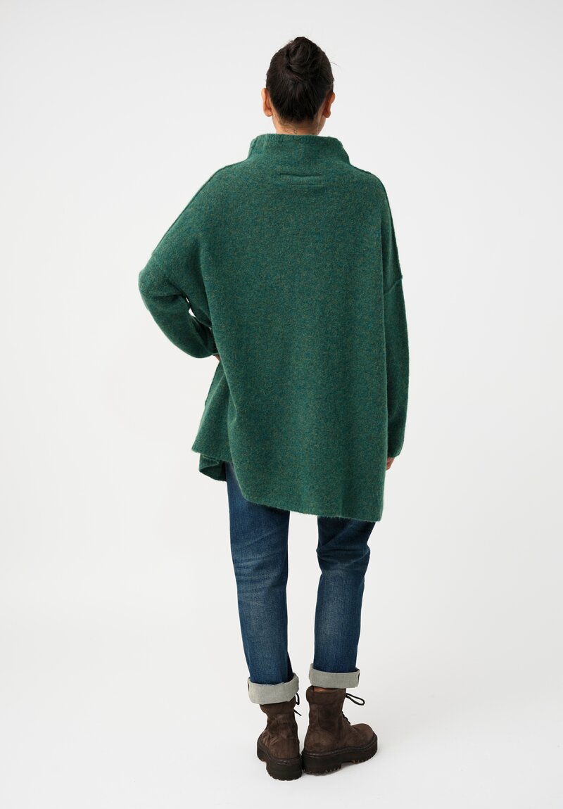 Rundholz DIP Knit Alpaca Blend Cowl Neck Sweater