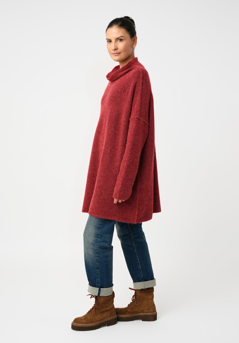 Rundholz DIP Knit Alpaca Blend Cowl Neck Sweater