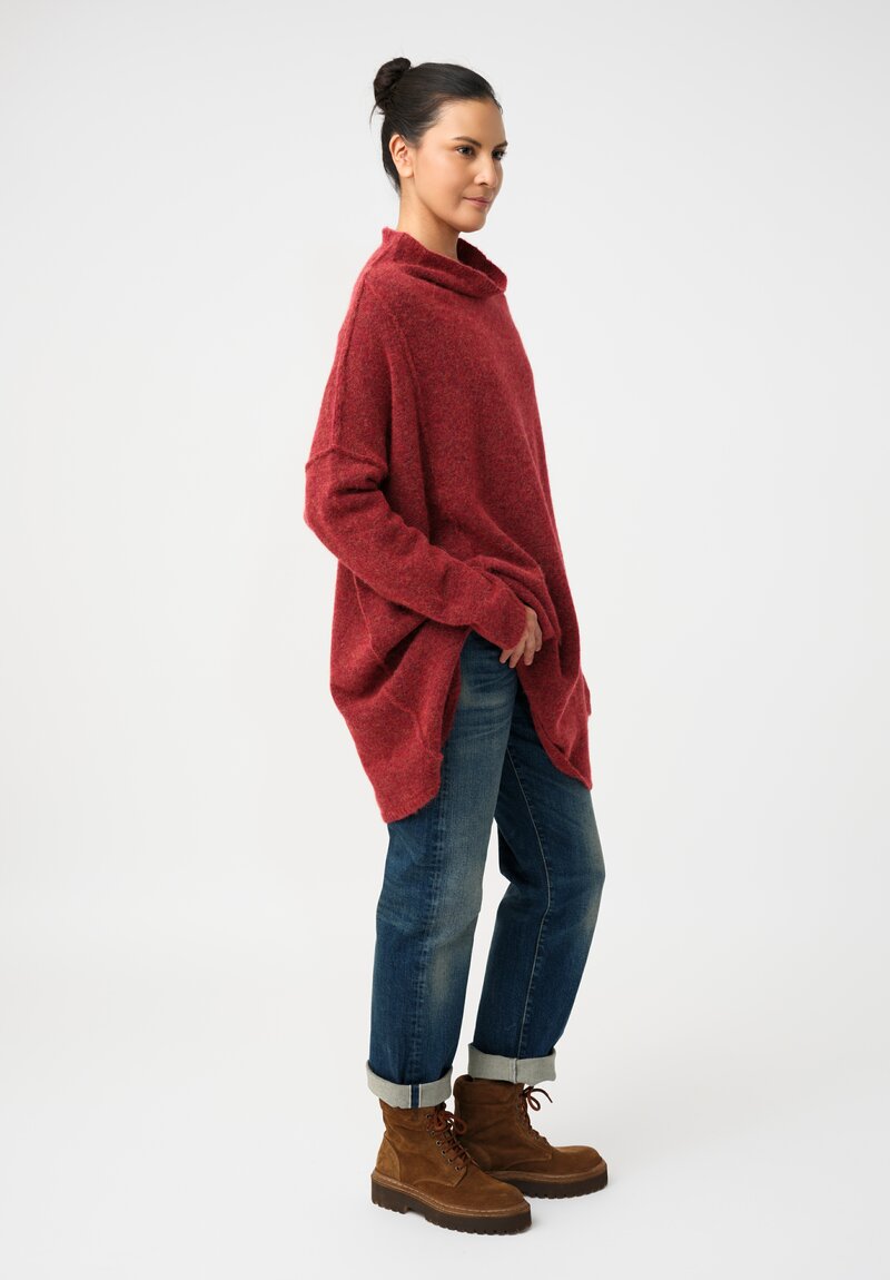 Rundholz DIP Knit Alpaca Blend Cowl Neck Sweater