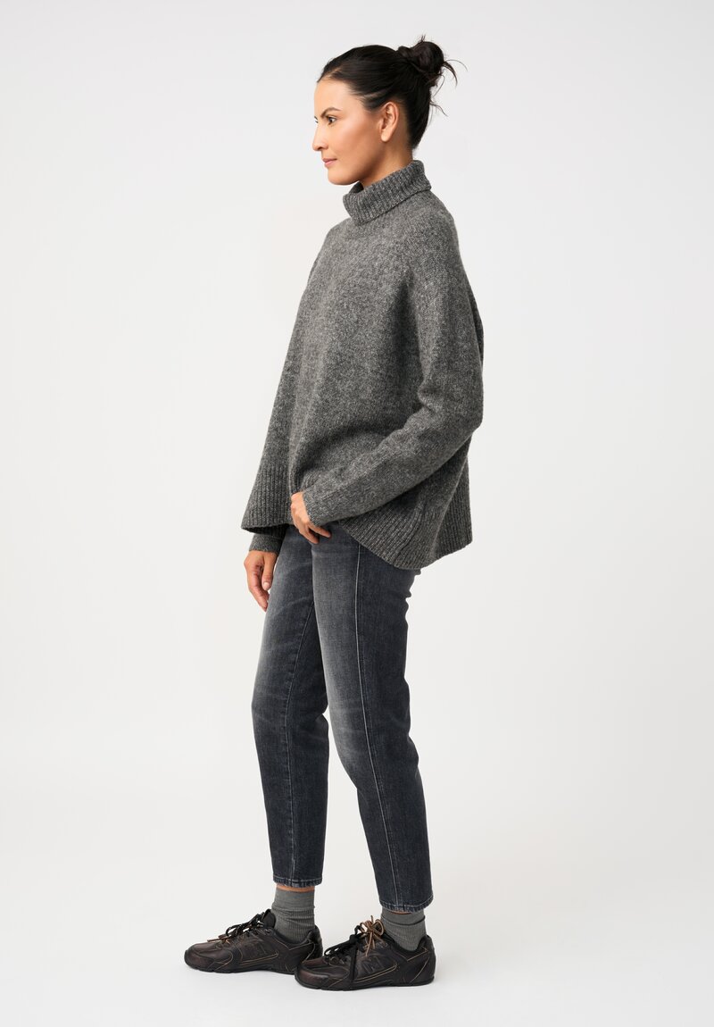 Rundholz Black Label Cotton Turtleneck Sweater