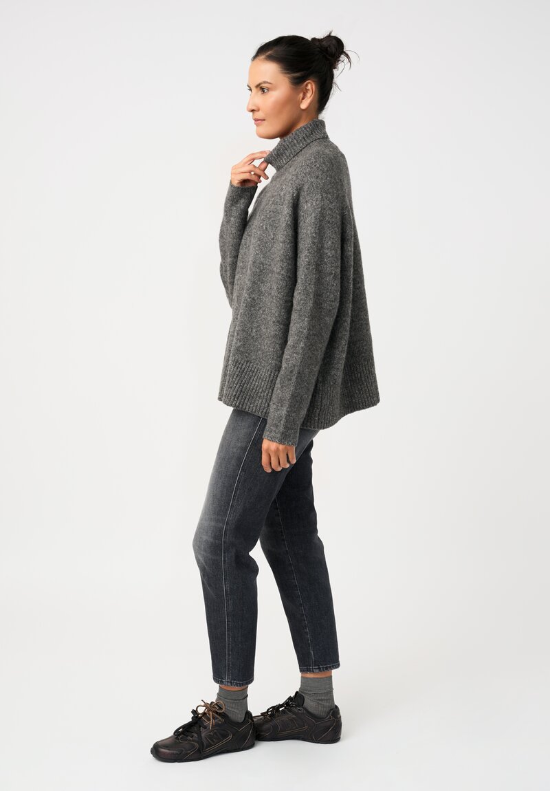 Rundholz Black Label Cotton Turtleneck Sweater