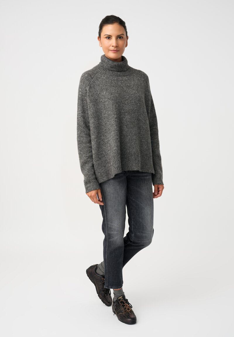 Rundholz Black Label Cotton Turtleneck Sweater