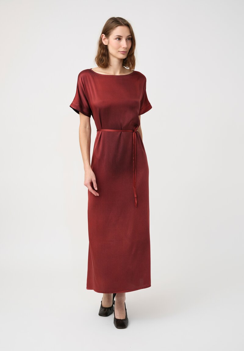 Avant Toi Silk Barchetta Dress
