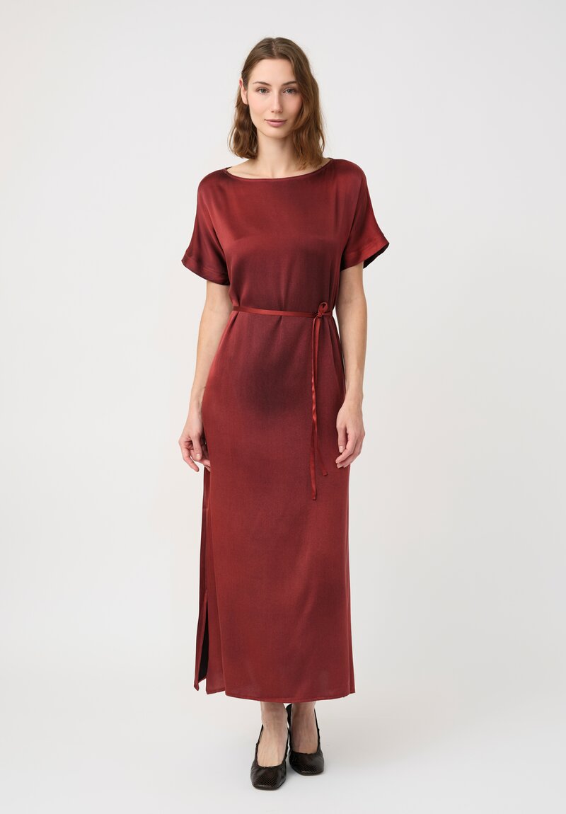 Avant Toi Silk Barchetta Dress
