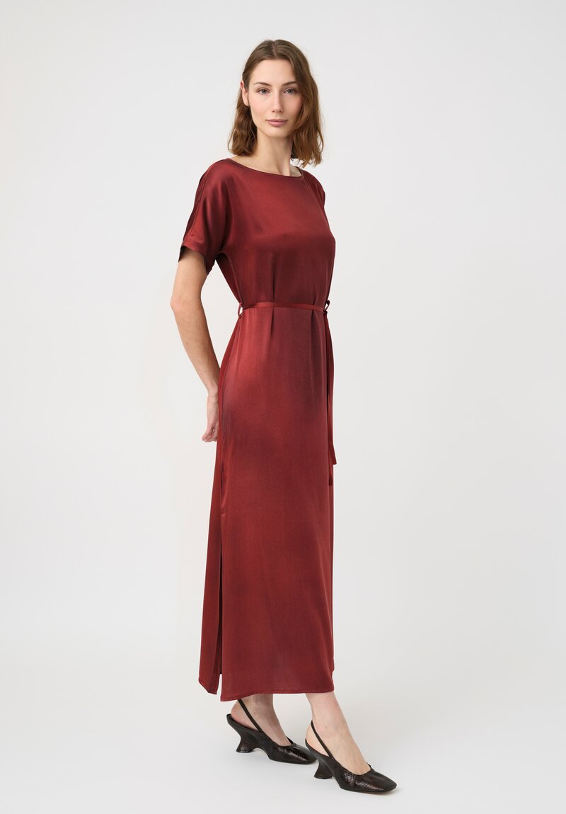 Avant Toi Silk Barchetta Dress