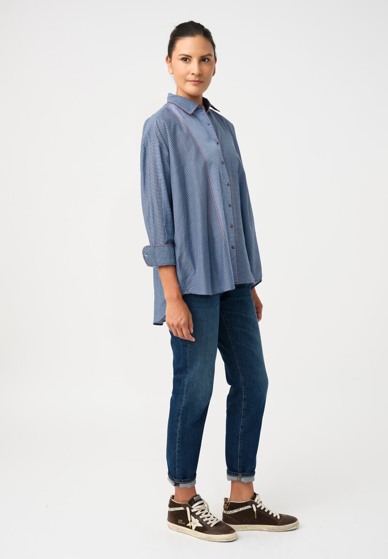 Péro Cotton Hand-Knotted Button-Down Shirt