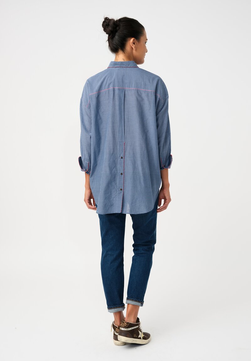 Péro Cotton Hand-Knotted Button-Down Shirt