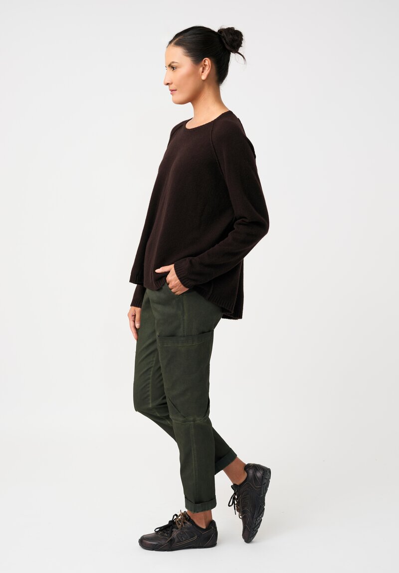 Rundholz Cashmere & Sable Crewneck Pullover