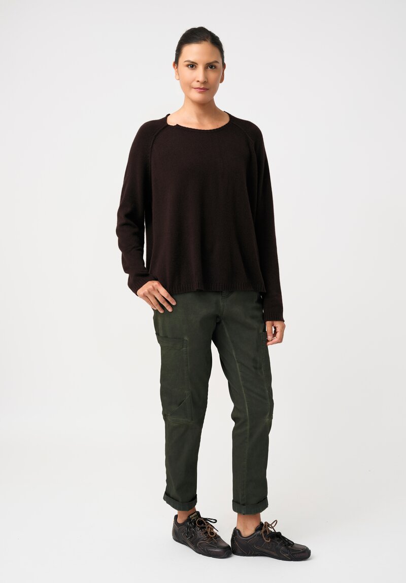 Rundholz Cashmere & Sable Crewneck Pullover