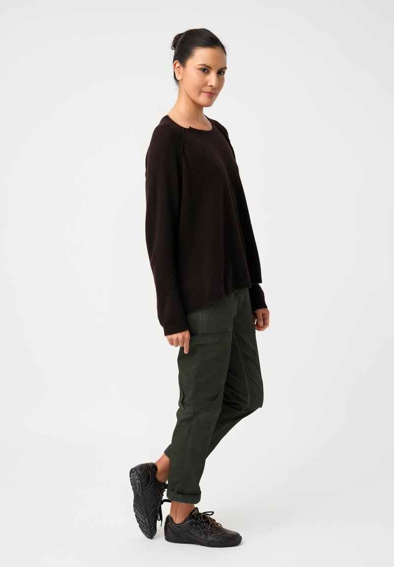 Rundholz Cashmere & Sable Crewneck Pullover