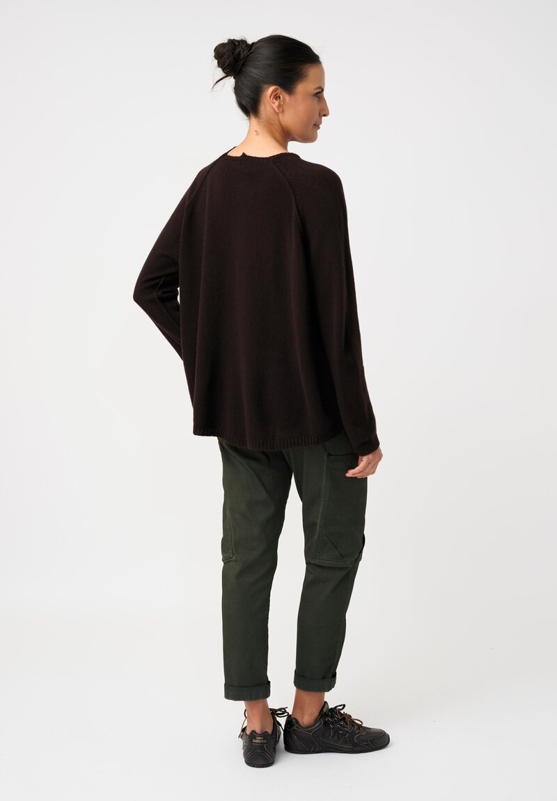 Rundholz Cashmere & Sable Crewneck Pullover