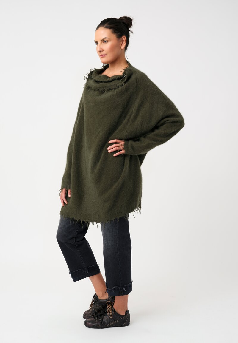 Rundholz DIP Fox Distressed Pullover Tunic