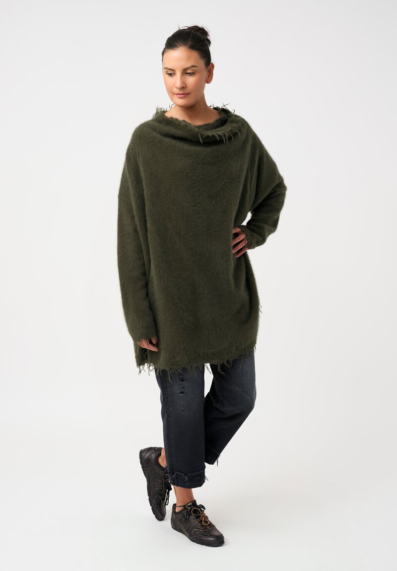 Rundholz DIP Fox Distressed Pullover Tunic