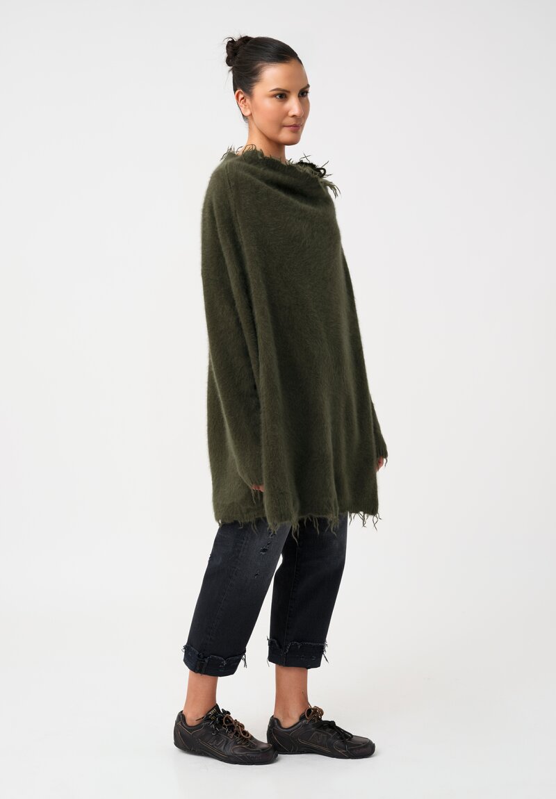 Rundholz DIP Fox Distressed Pullover Tunic