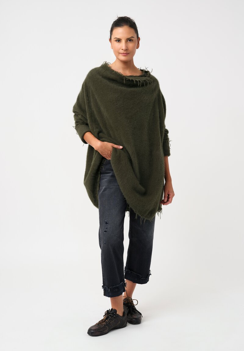 Rundholz DIP Fox Distressed Pullover Tunic