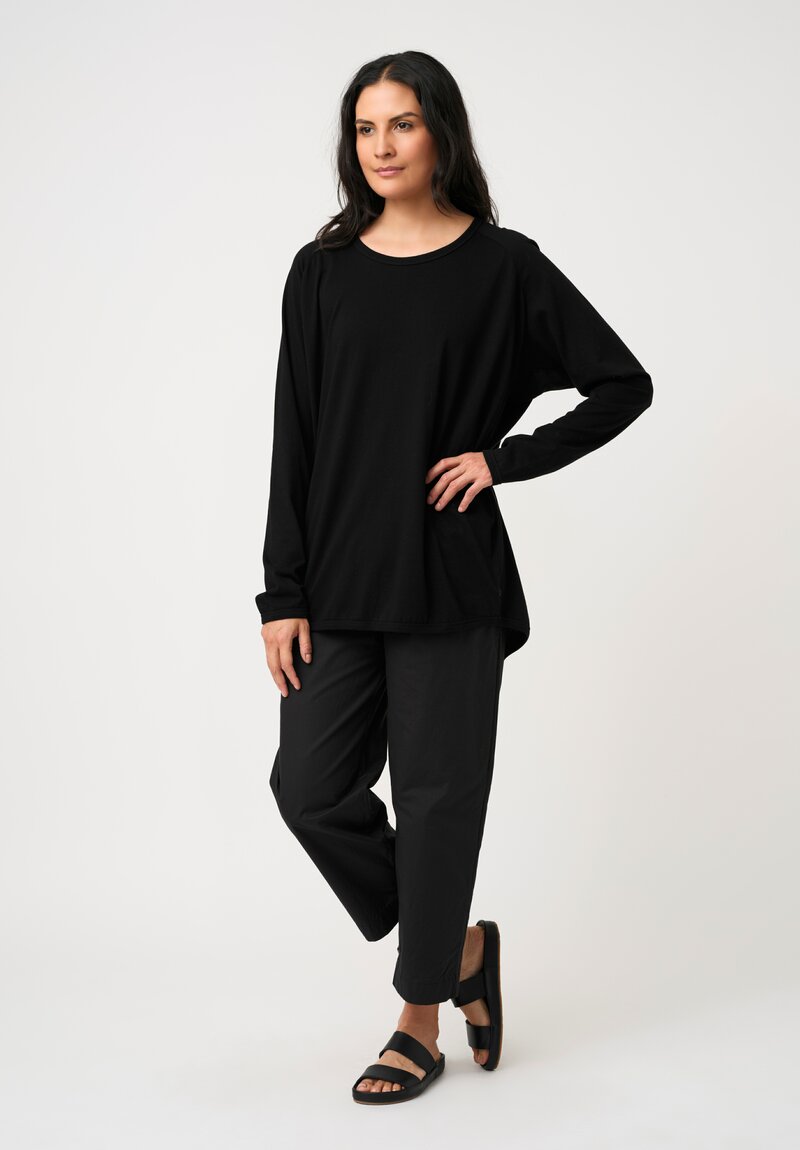 Jan Jan Van Essche Cotton & Cashmere Round Neck Tee