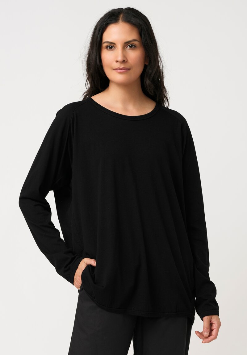 Jan Jan Van Essche Cotton & Cashmere Round Neck Tee