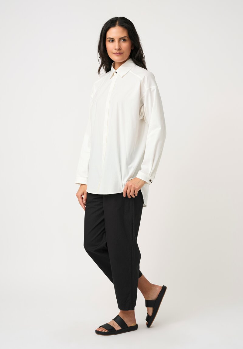 Jan Jan Van Essche Cotton Poplin & Cashmere Shirt